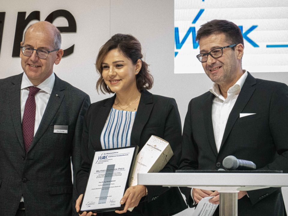 Preisverleihung WAK Wilfried-Ensinger-Preis 2019 | Polymer Engineering Bayreuth