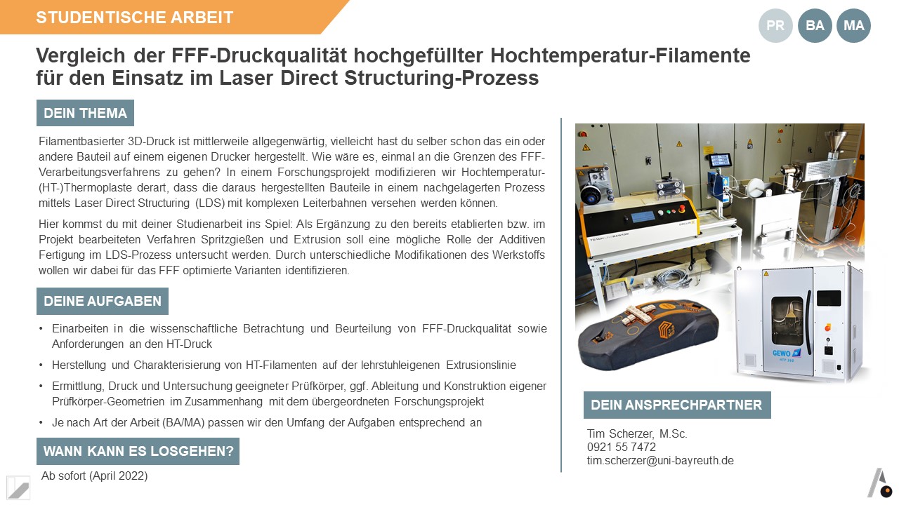 Thrust FFF-Druck